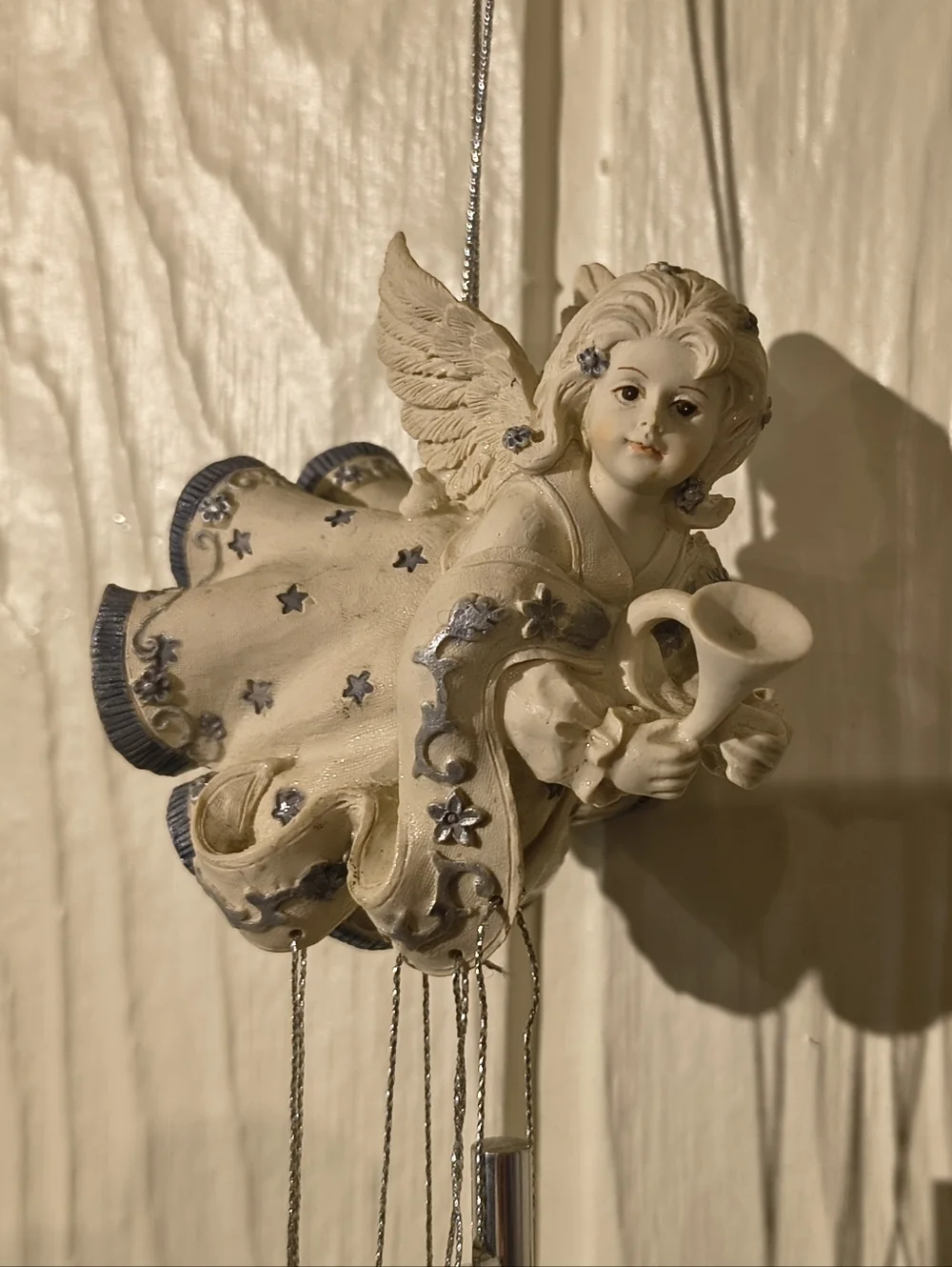 Sarah's Angels Wind Chime Wall Hook Decor